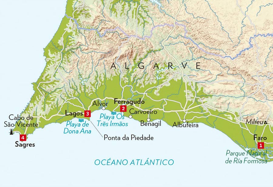 mapa-fisico-relieve-portugal